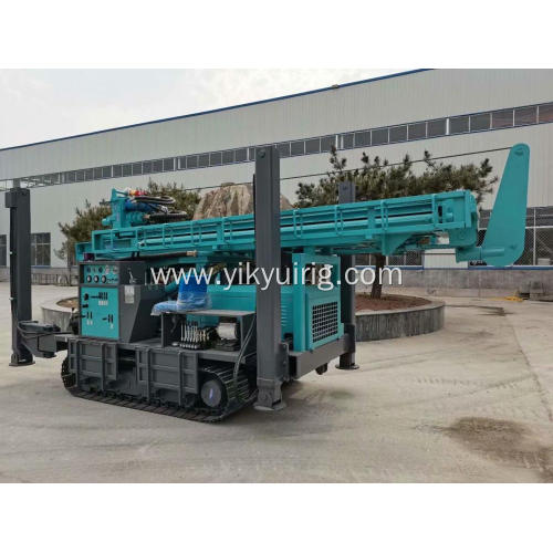 350mDeep Hydraulic Top Drive Water Well Drilling Rig